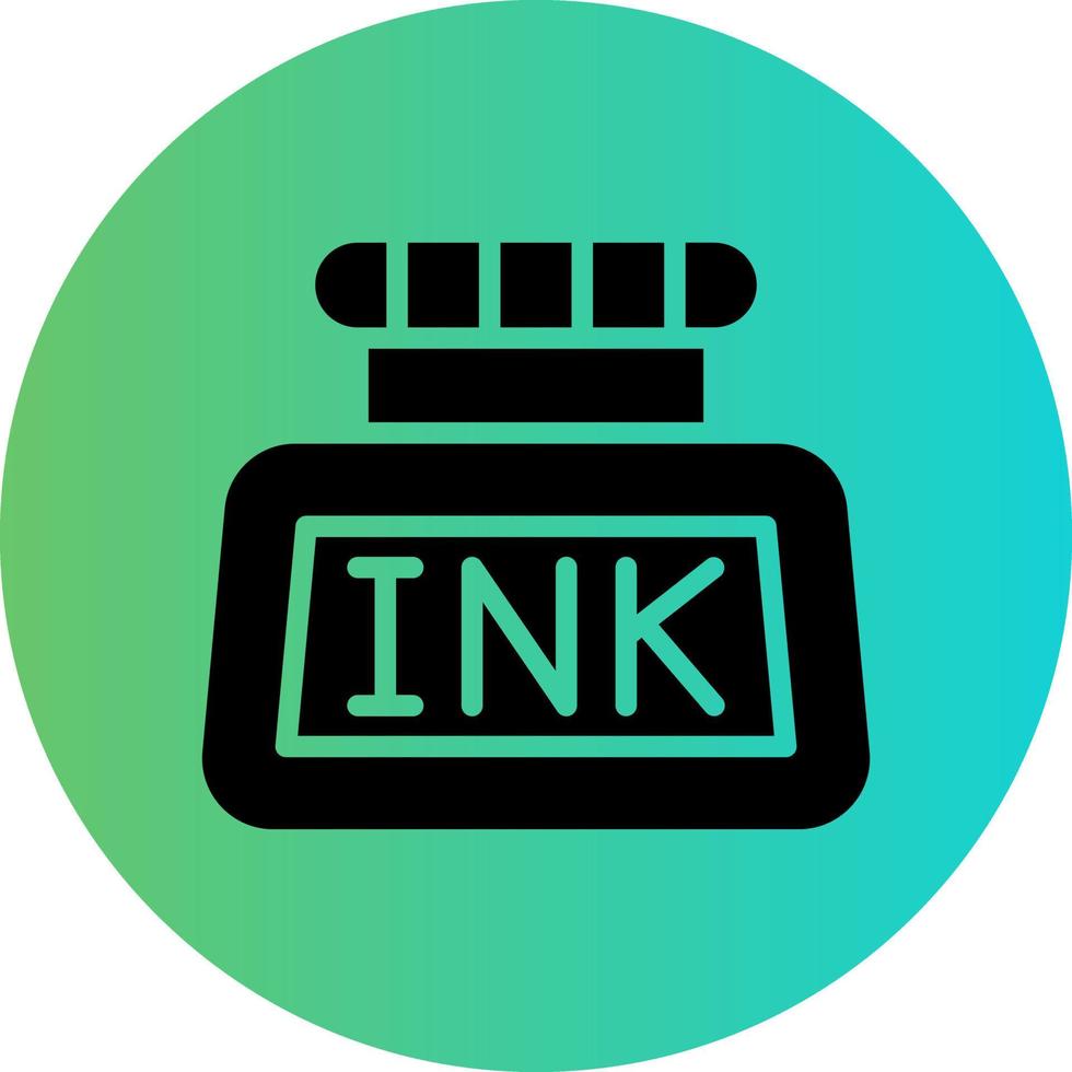 Ink Vector Icon Design