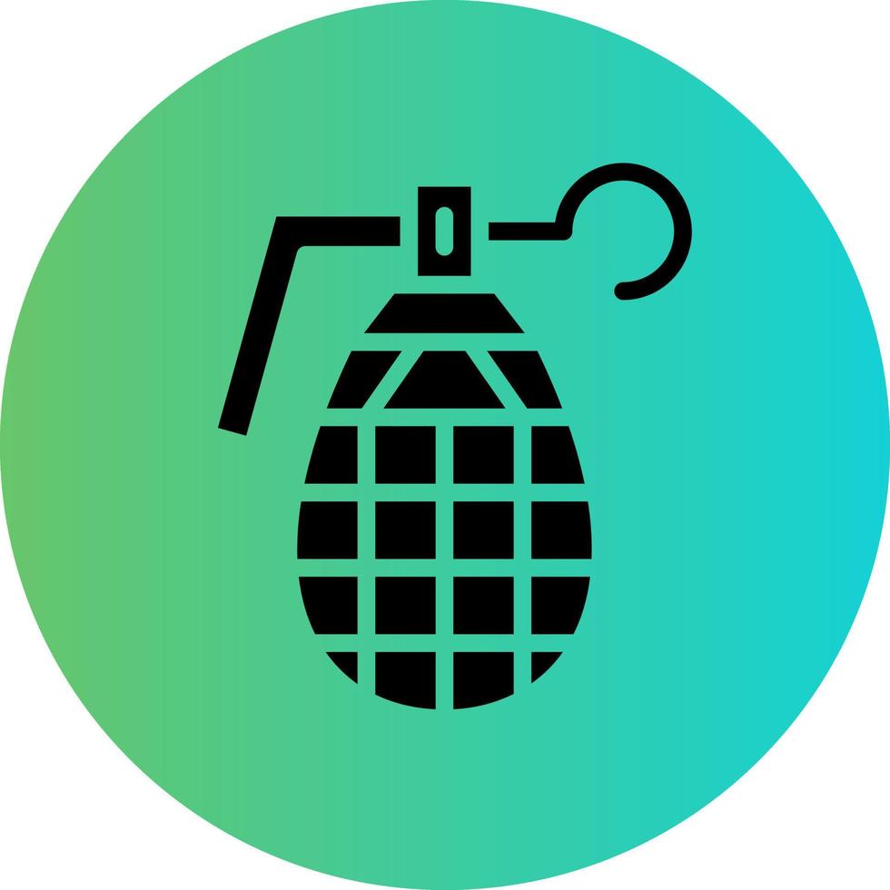 Grenade Vector Icon Design