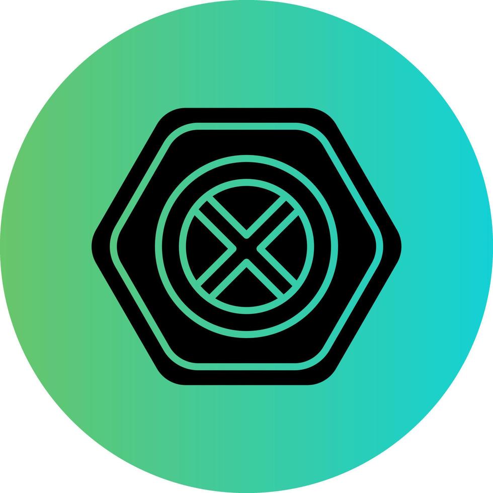 No Stopping Vector Icon Design