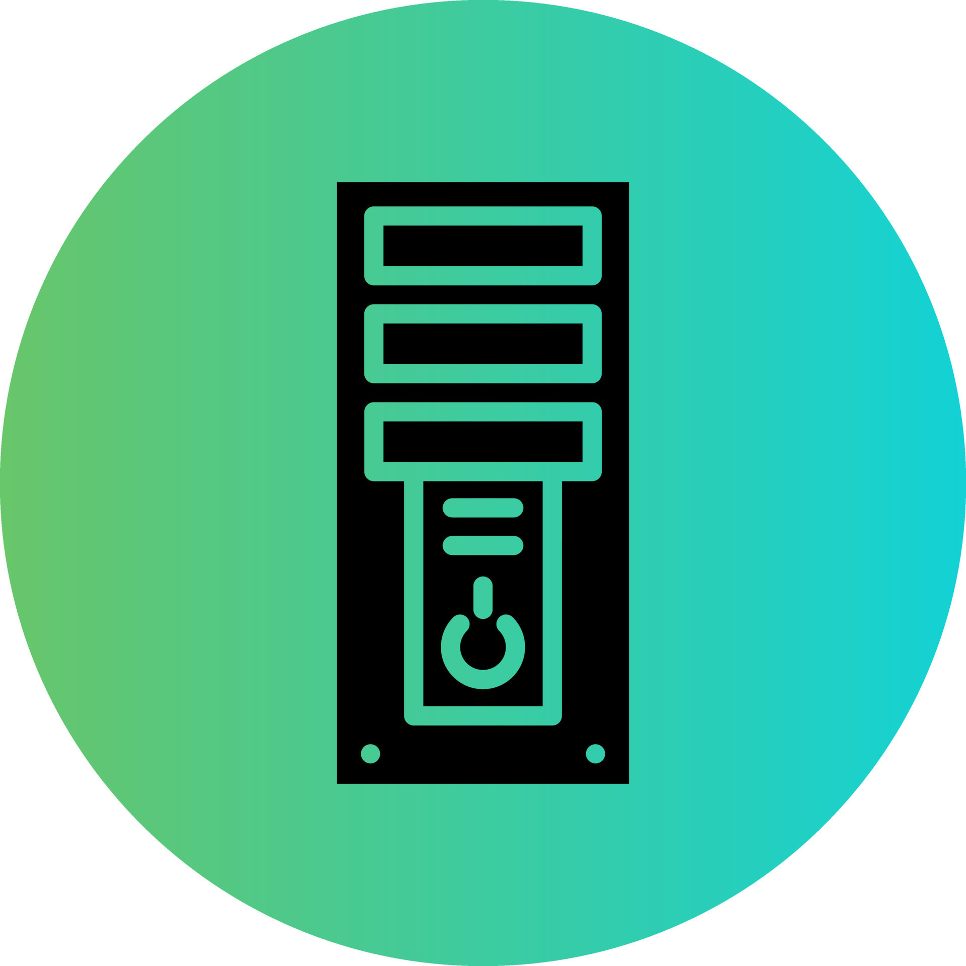 Computer Tower Vector Icon Design 23049553 Vector Art at Vecteezy