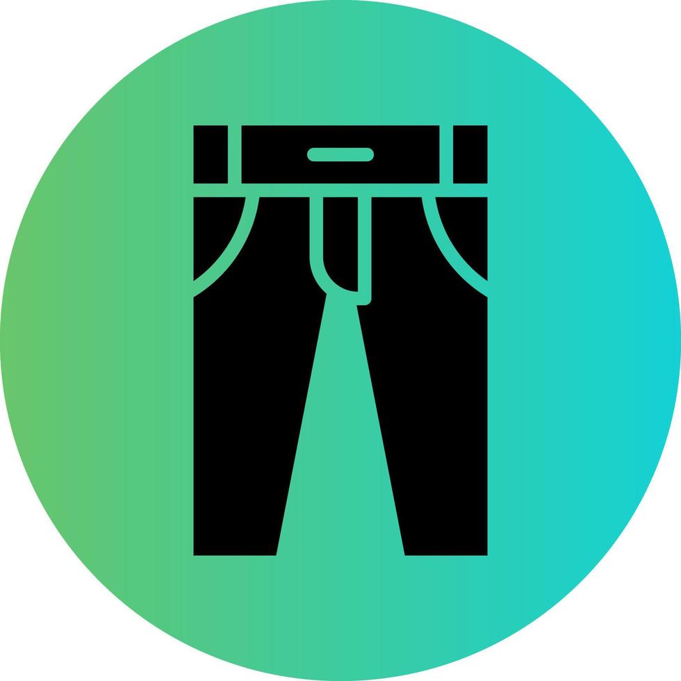 diseño de icono de vector de pantalones