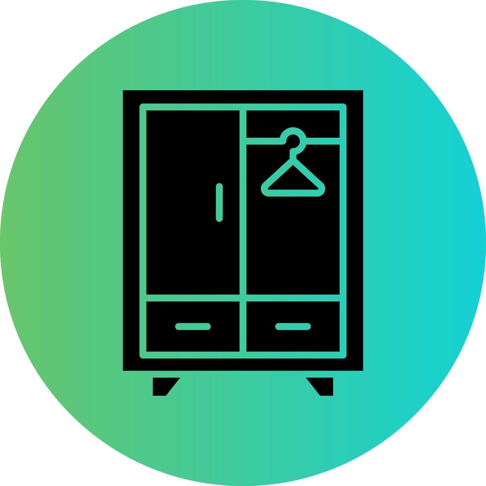 Wardrobe Vector Icon Design