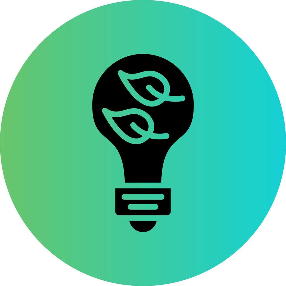 Energy Saving Vector Icon Design