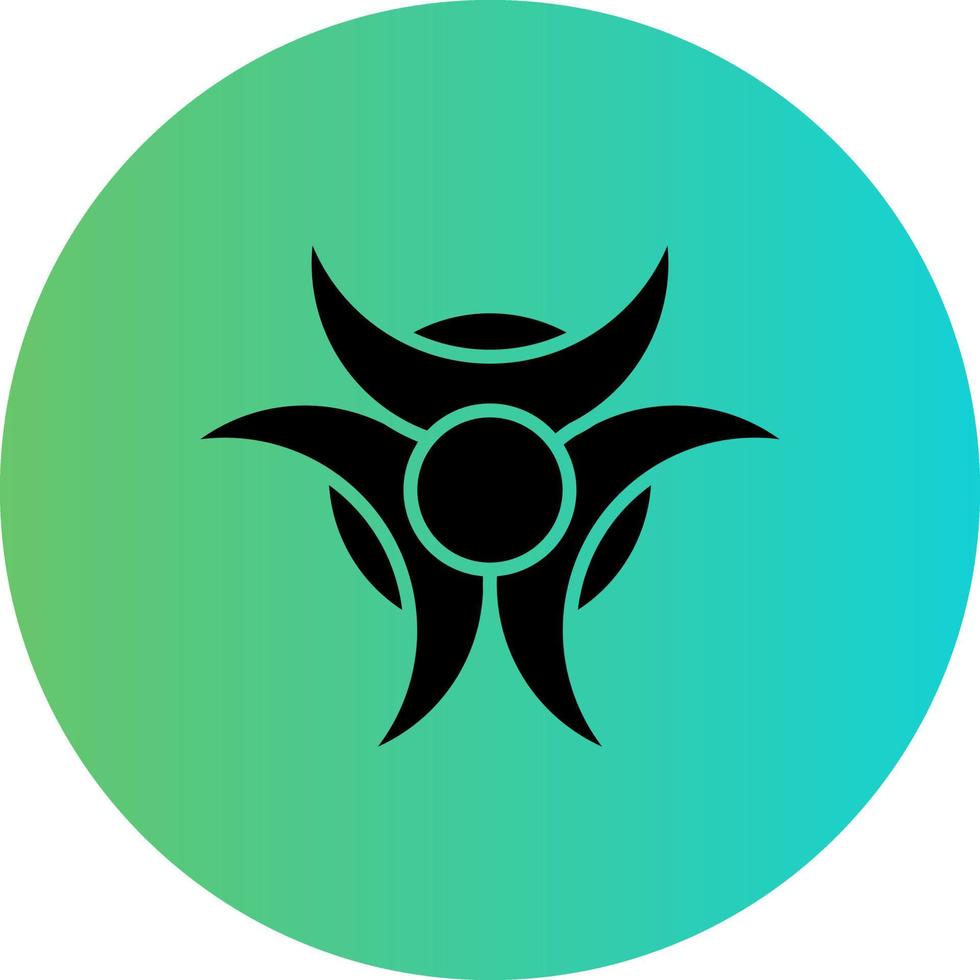 Hazardous Vector Icon Design