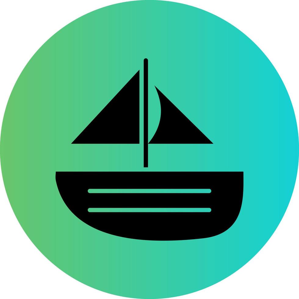 Boat Vector Icon Design