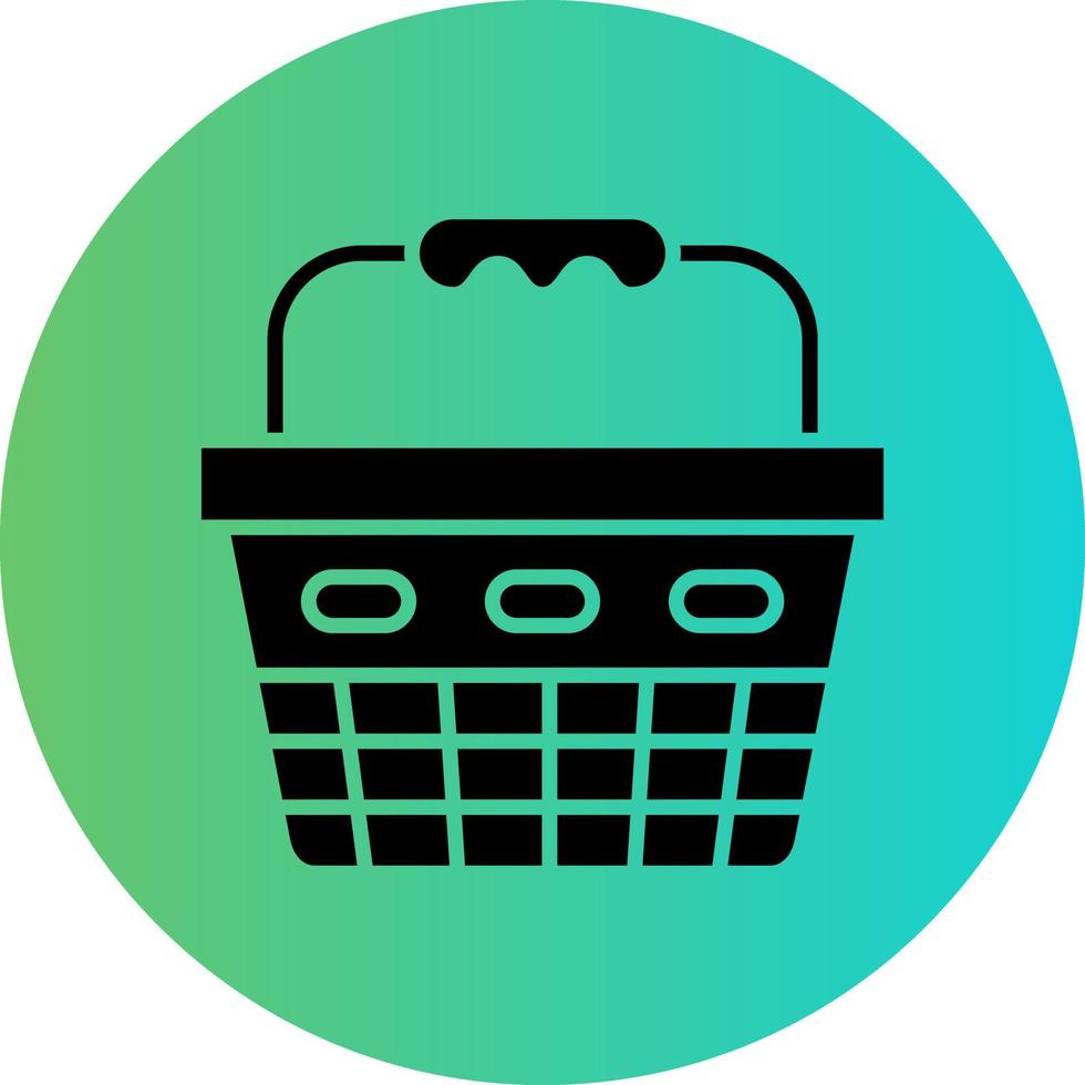 Basket Vector Icon Design