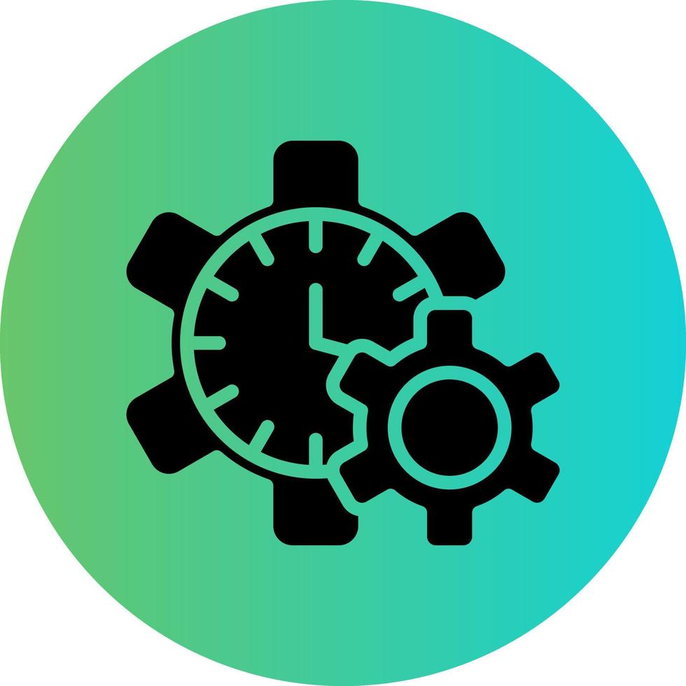 Time Management Vector Icon Design