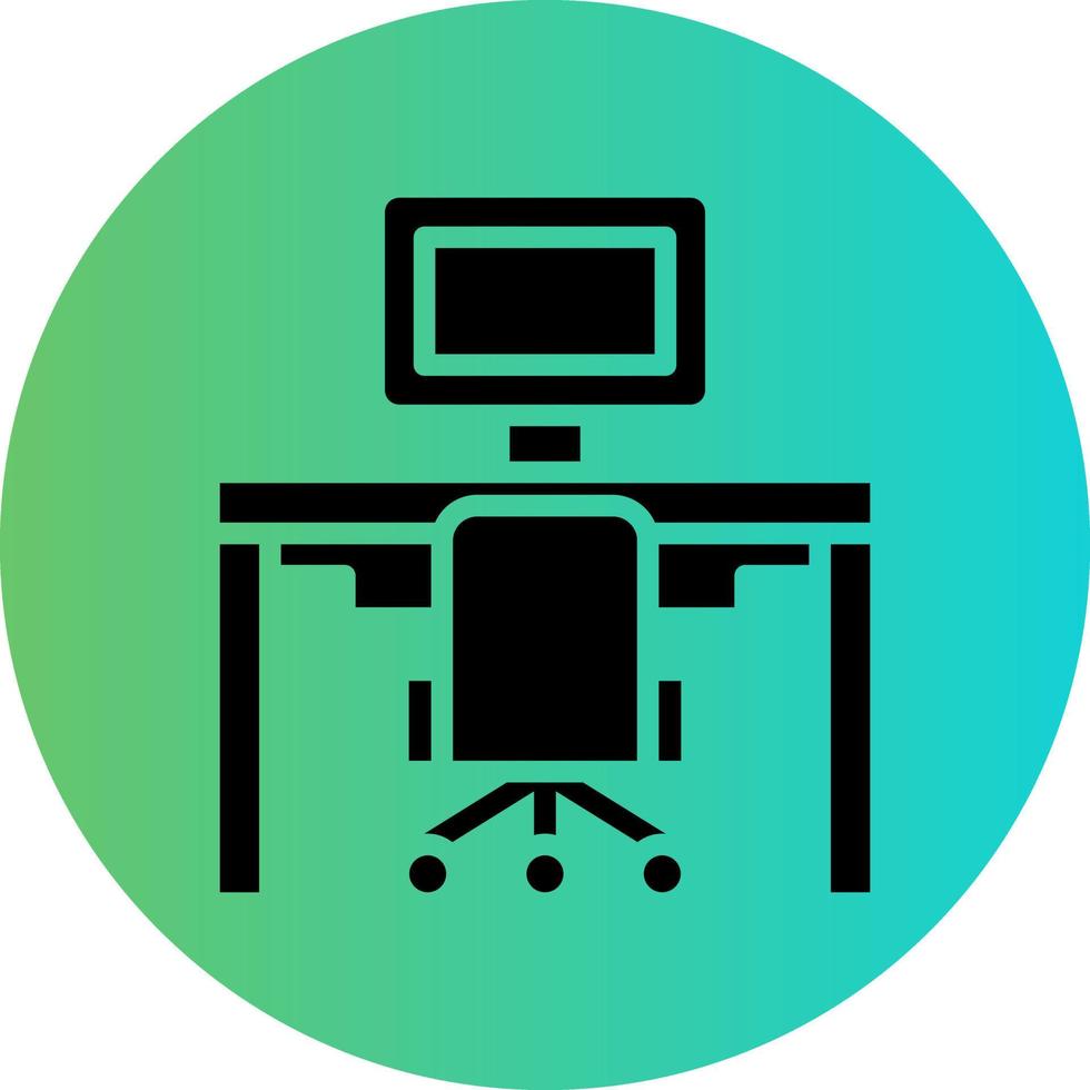 Workplace Vector Icon Design