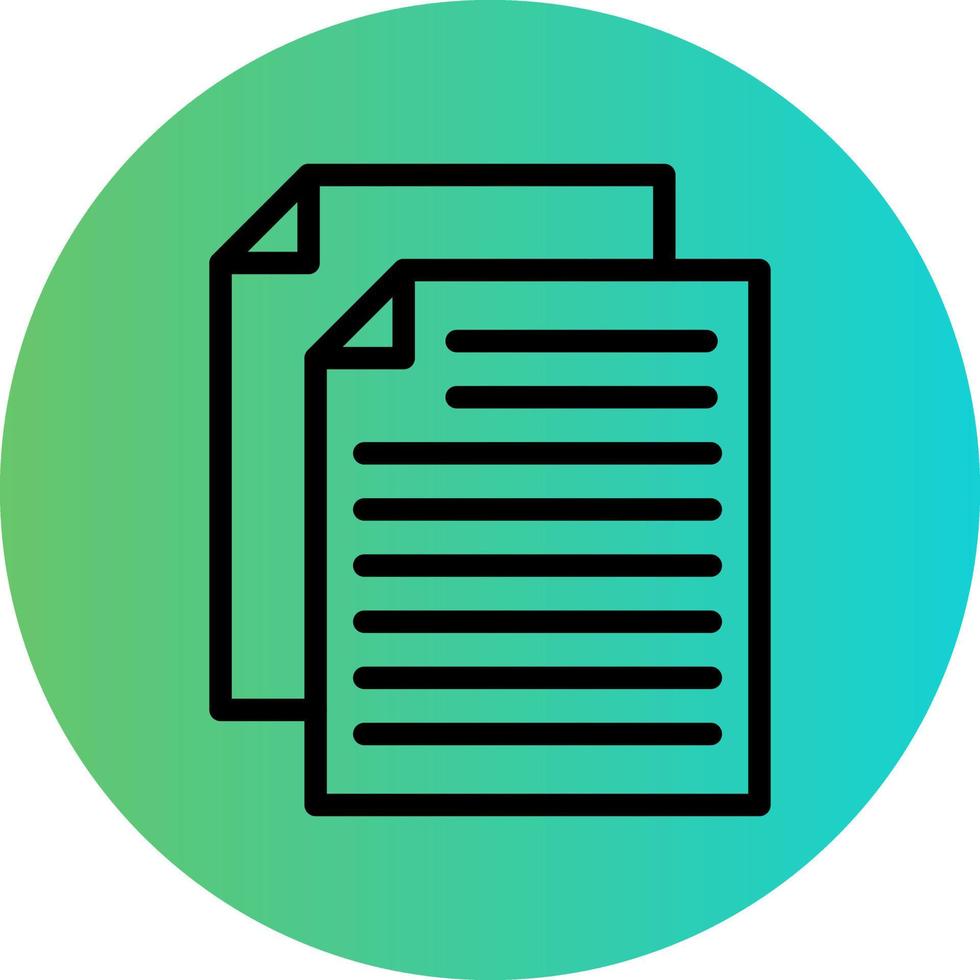 Clone Vector Icon Design