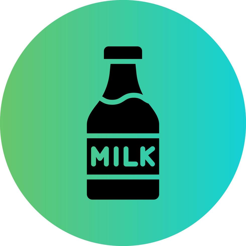 diseño de icono de vector de leche