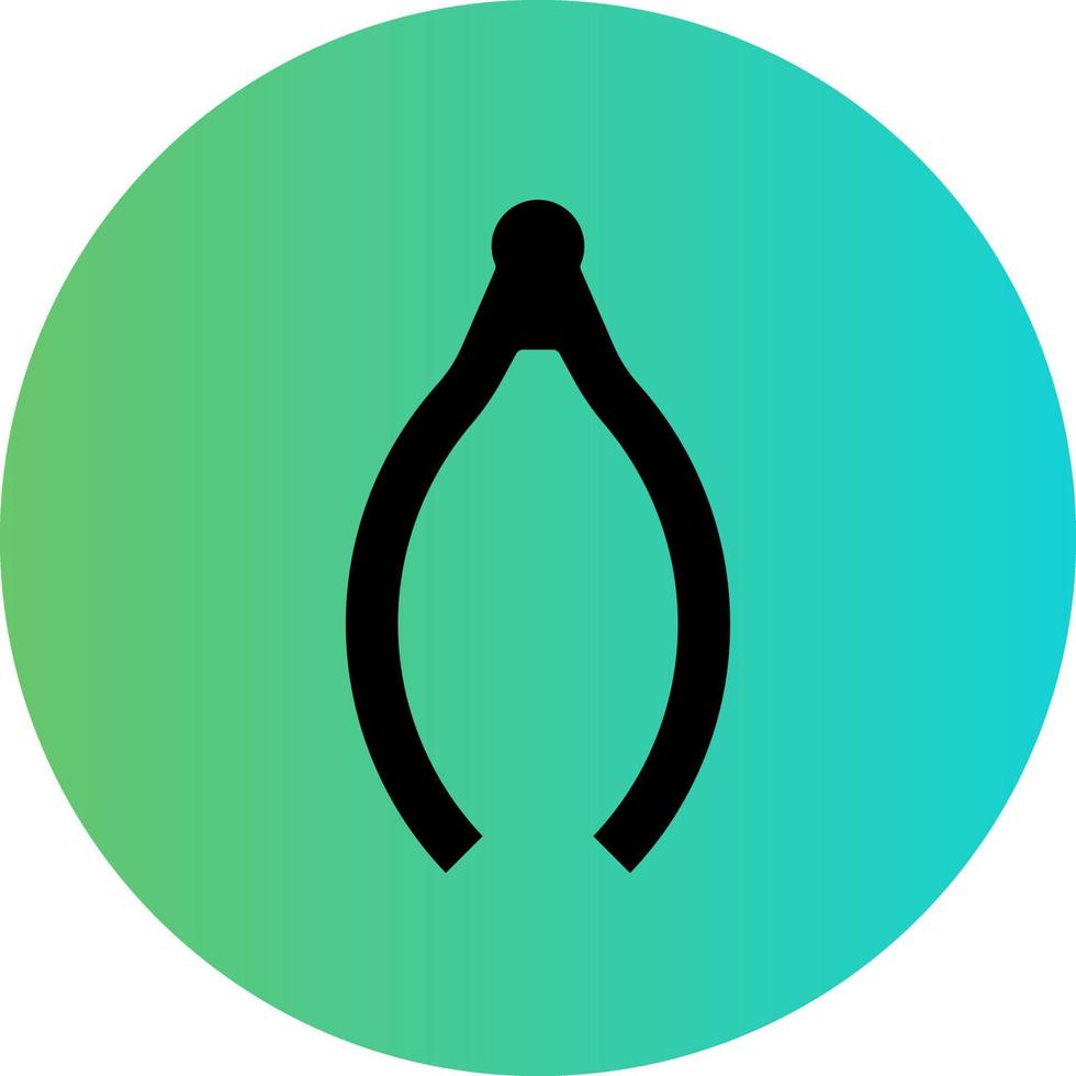 Wishbone Vector Icon Design