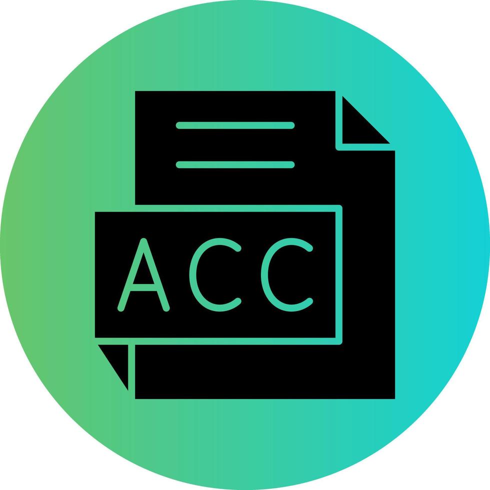 ACC Vector Icon Design