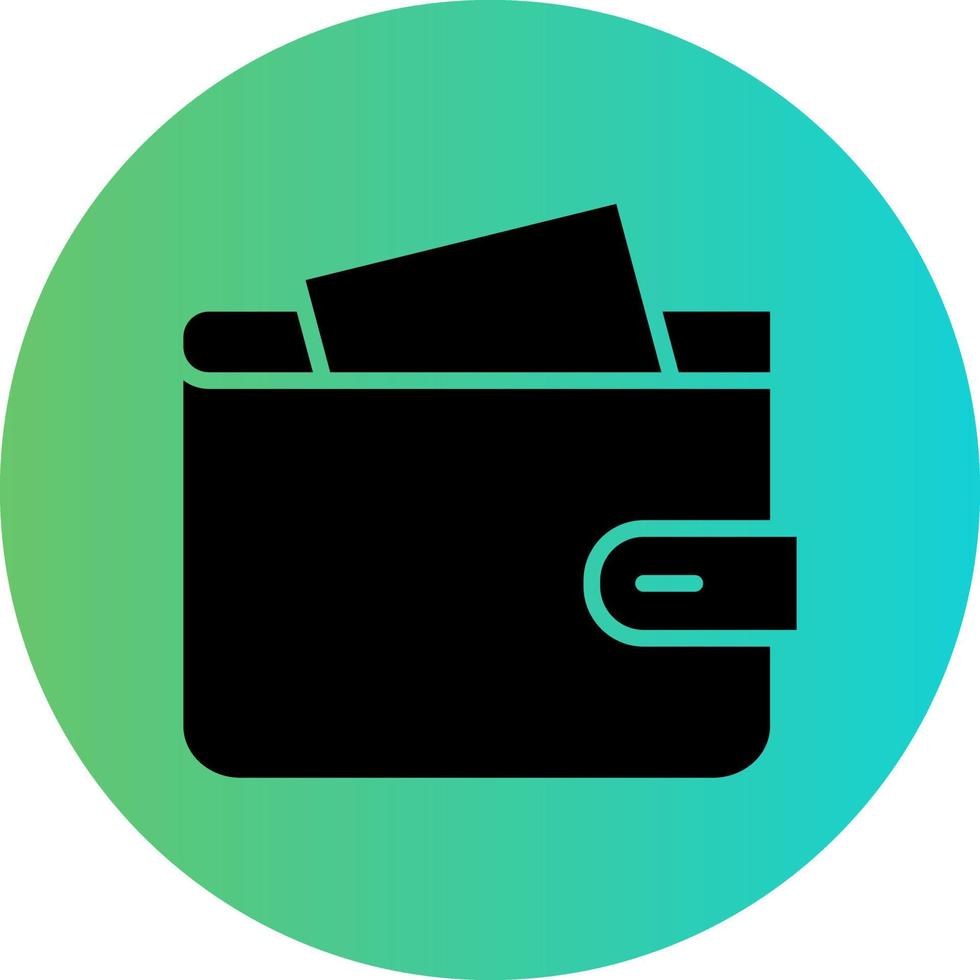 Wallet Vector Icon Design
