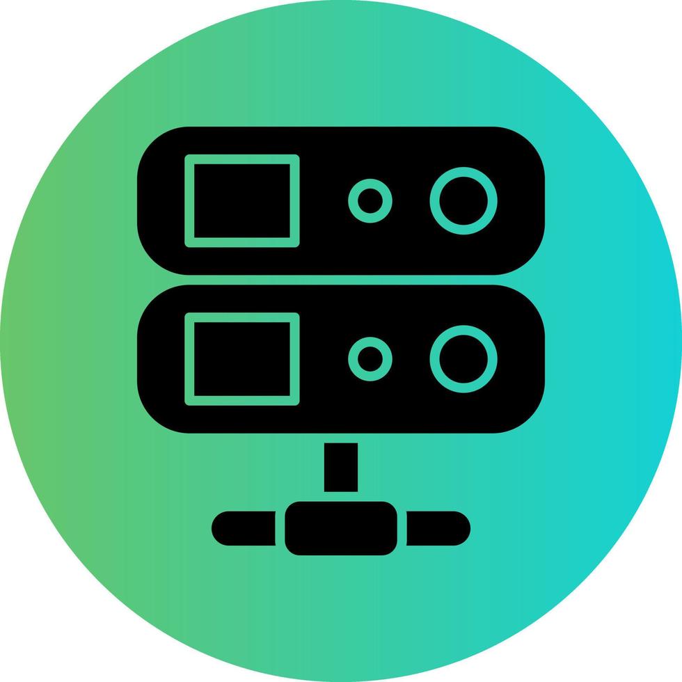 Database Vector Icon Design