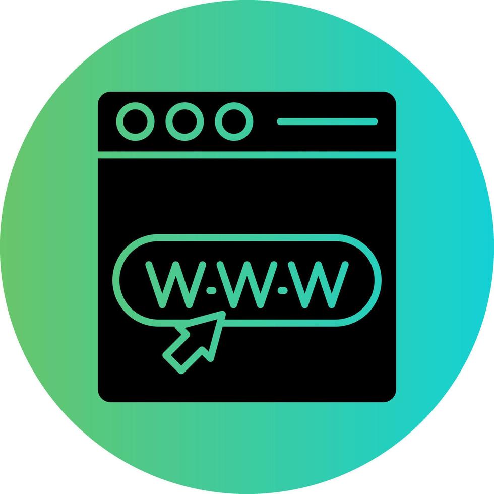 Webpage Vector Icon Design