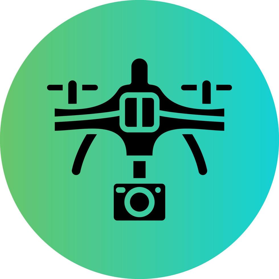 Drone Vector Icon Design