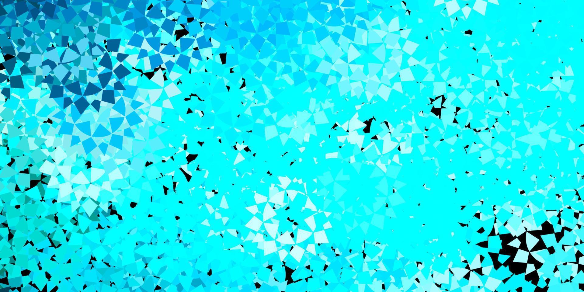 Light blue vector backdrop with triangles, lines.
