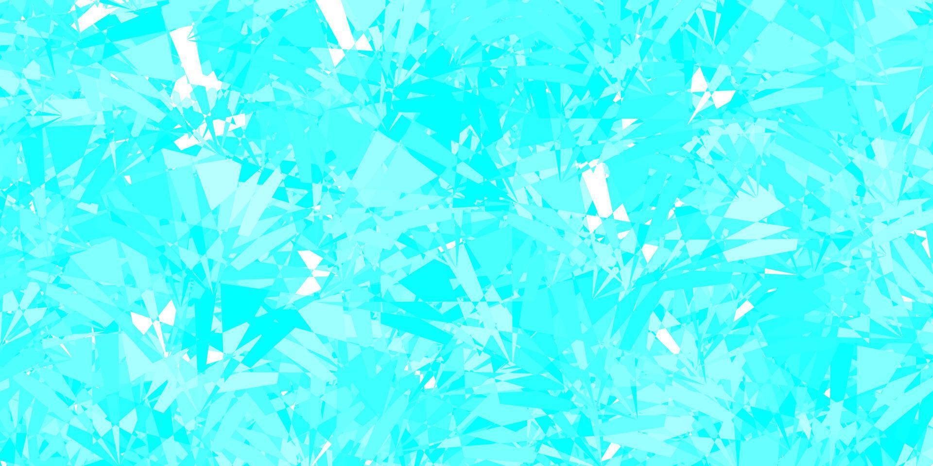 Light Green vector backdrop with triangles, lines.
