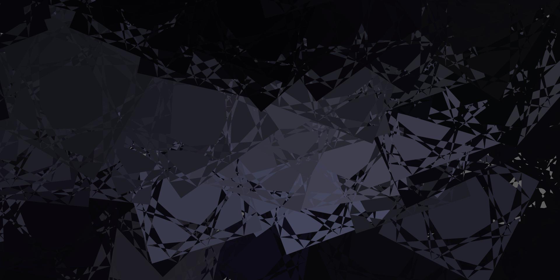 Light Gray vector pattern with polygonal shapes.