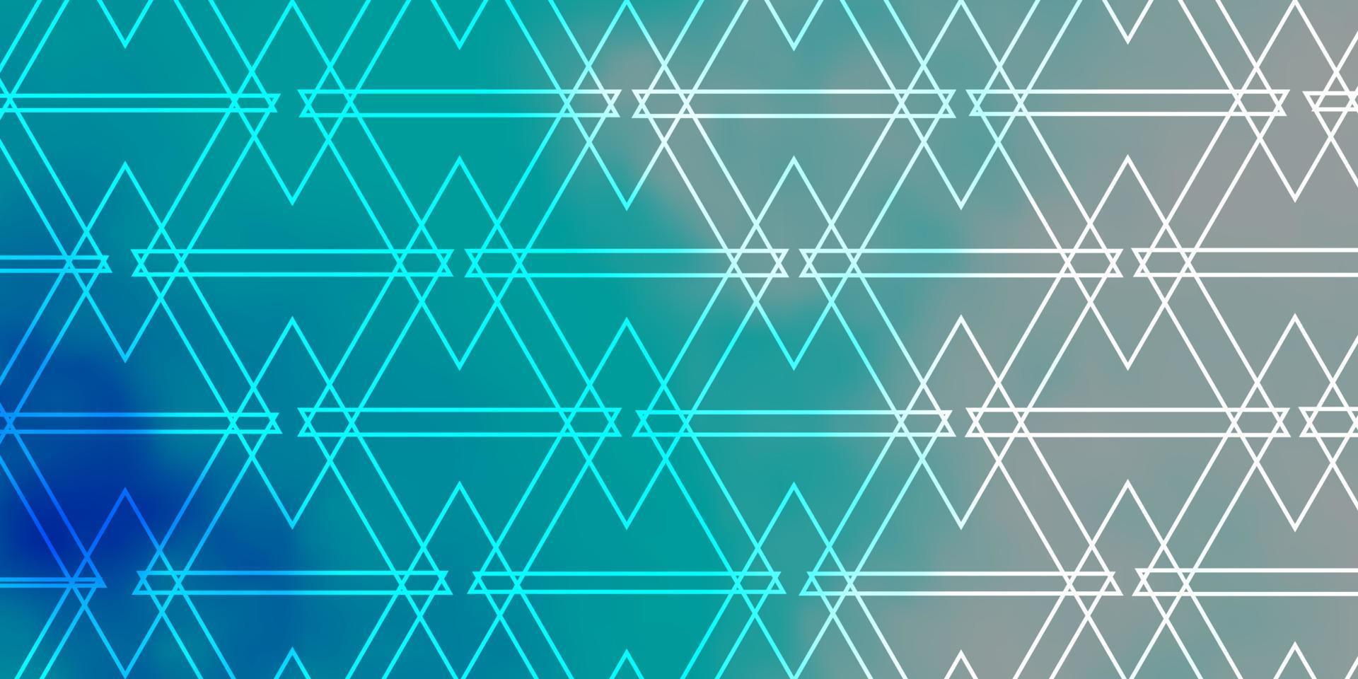 Light BLUE vector pattern with polygonal style.