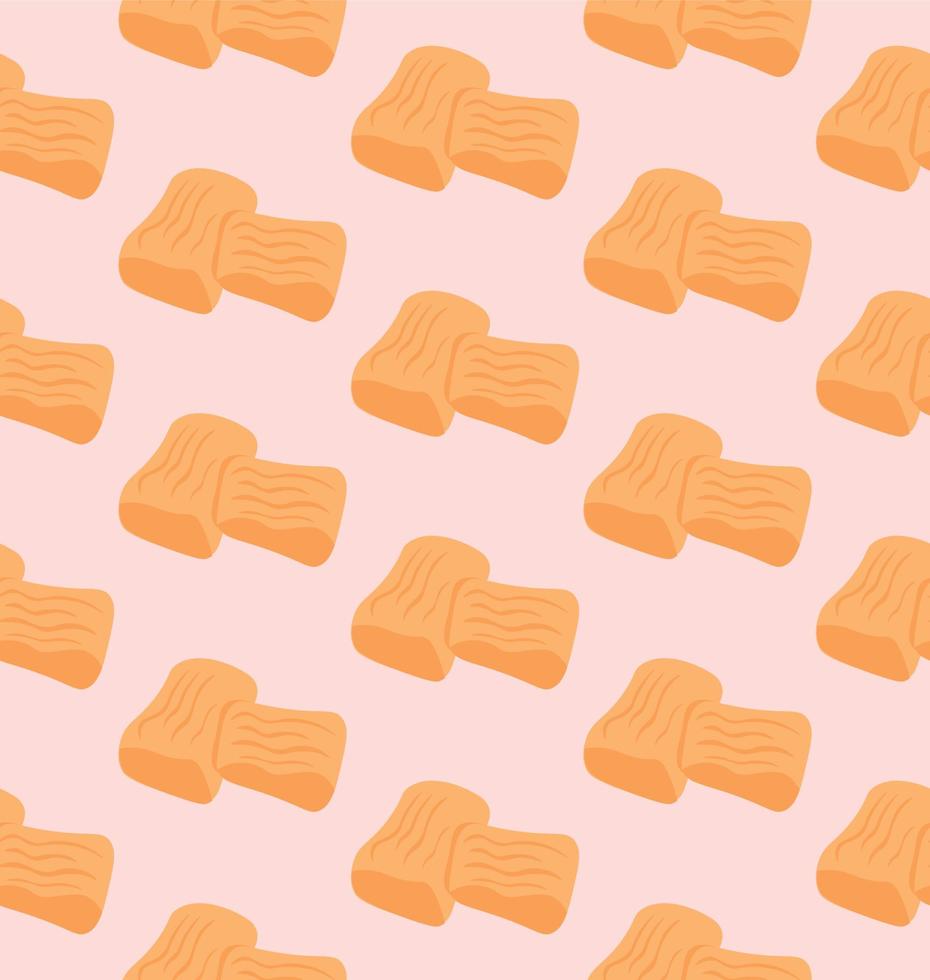 Pattern from warabi-mochi dessert vector