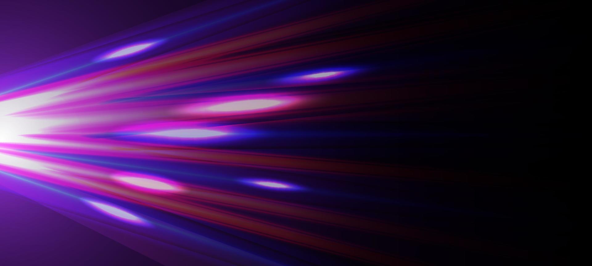 Colorful Speed Light Effect Background vector