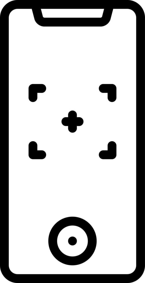line icon for recorded vector