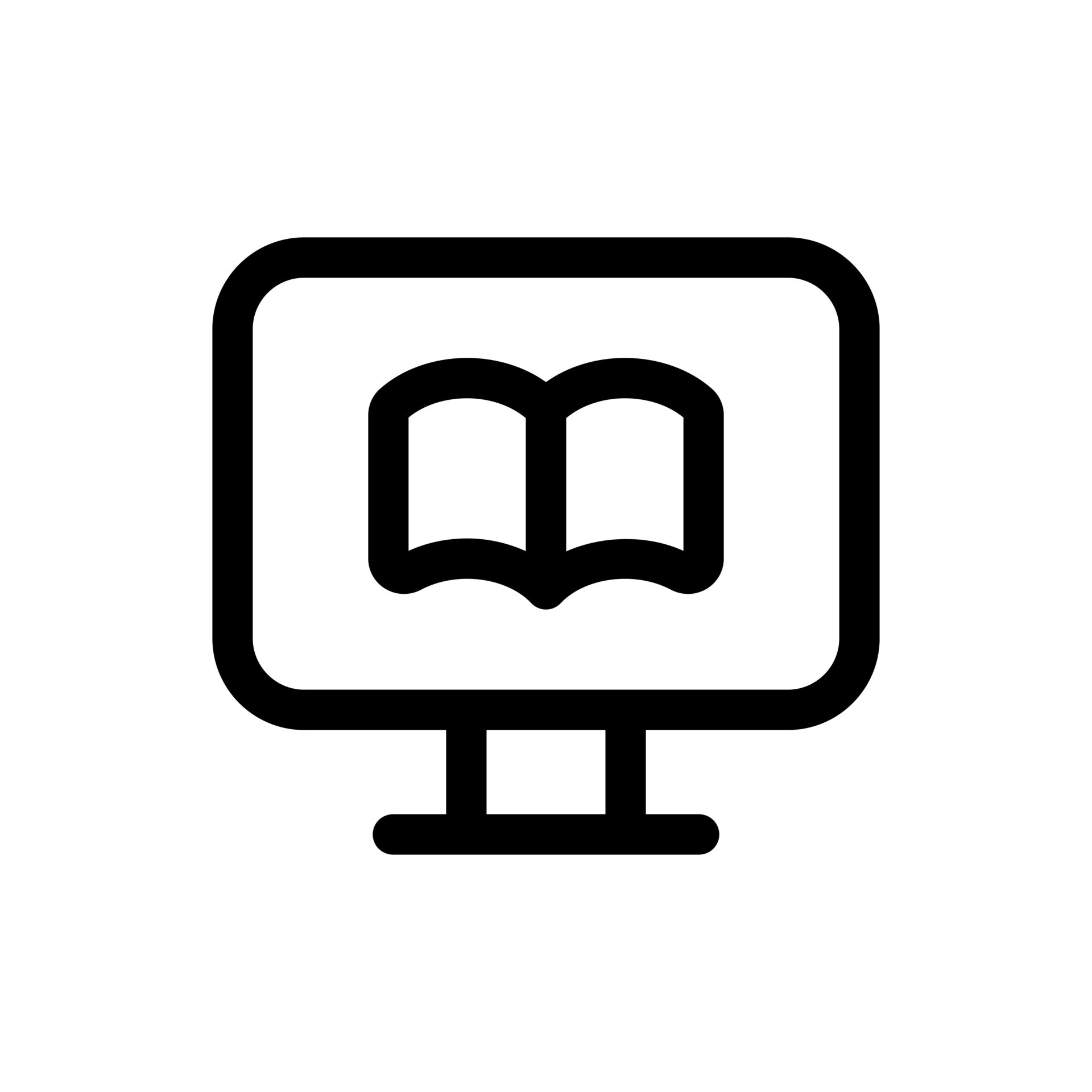 Simple Online Library icon. The icon can be used for websites, print ...