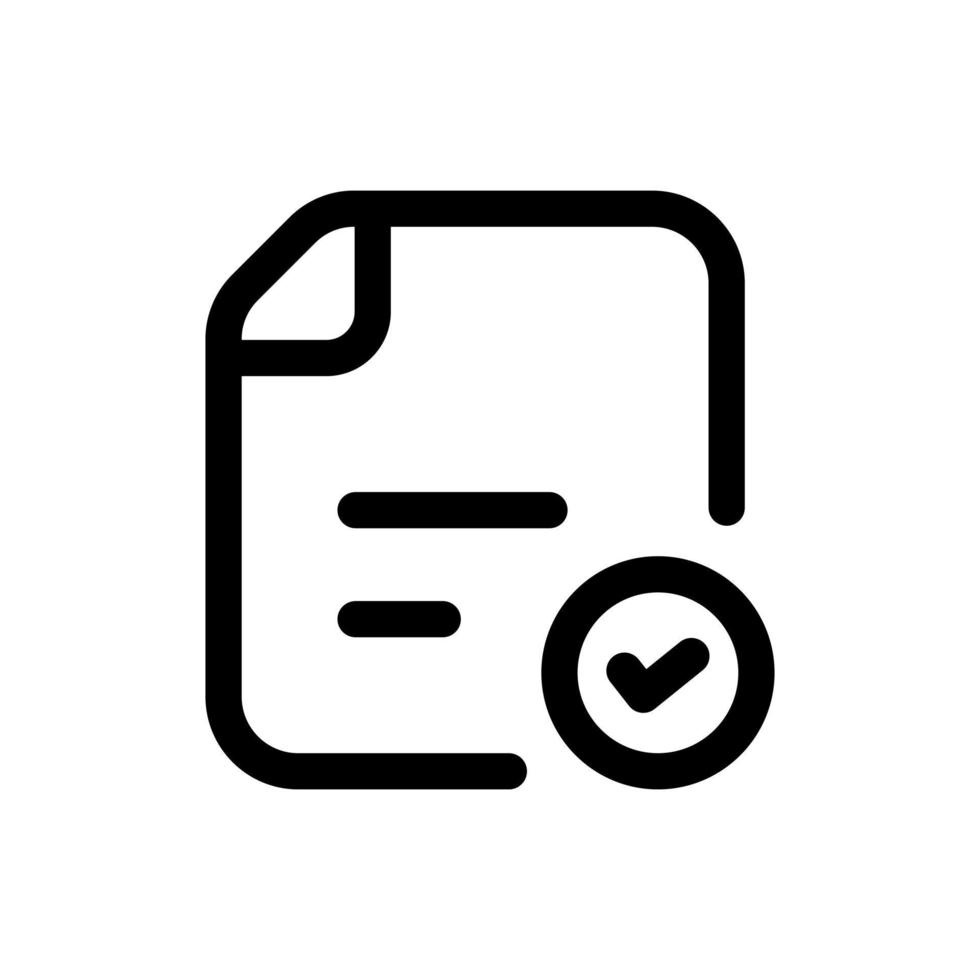 Simple Test icon. The icon can be used for websites, print templates, presentation templates, illustrations, etc vector