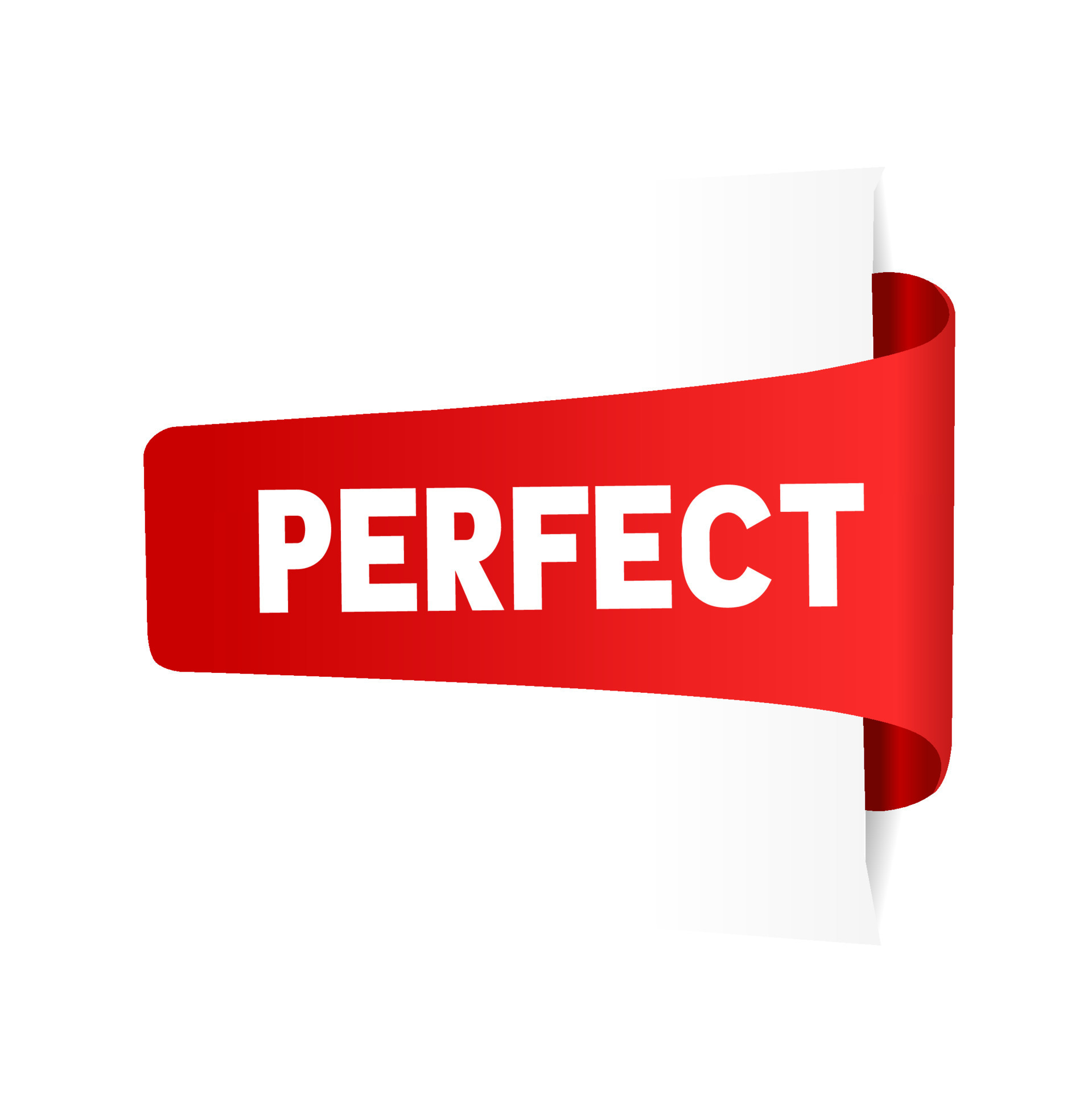 Perfect banner design. Flat style vector template. 23053486 Vector Art ...