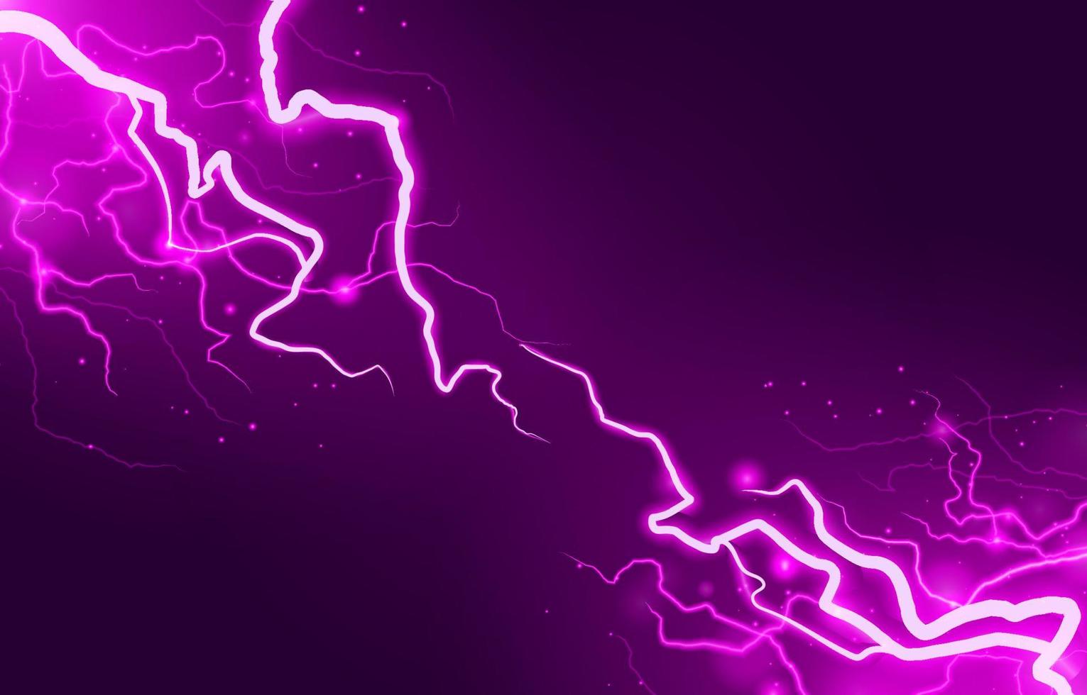 Lightning Effect Background vector
