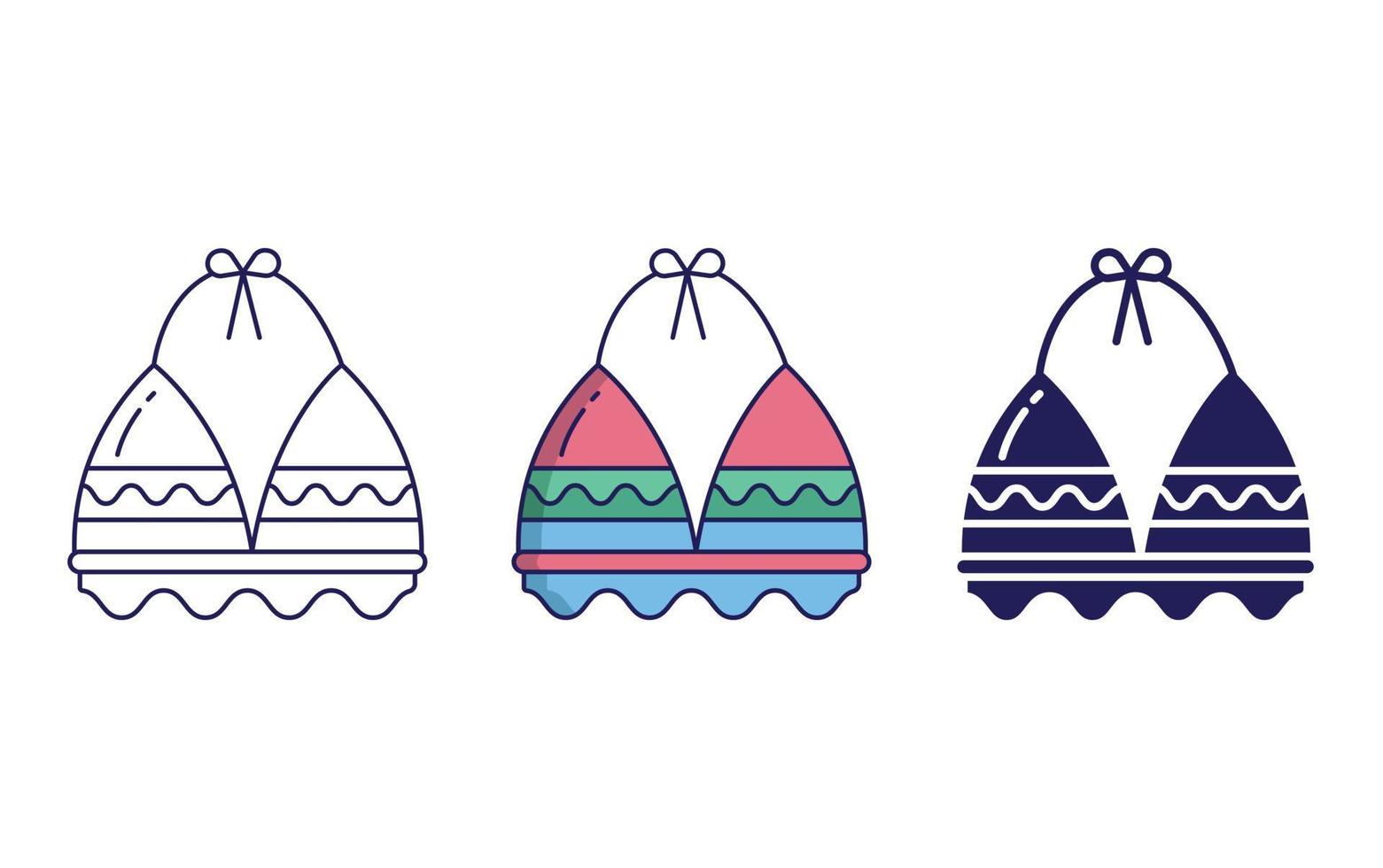 Bikini vector icon
