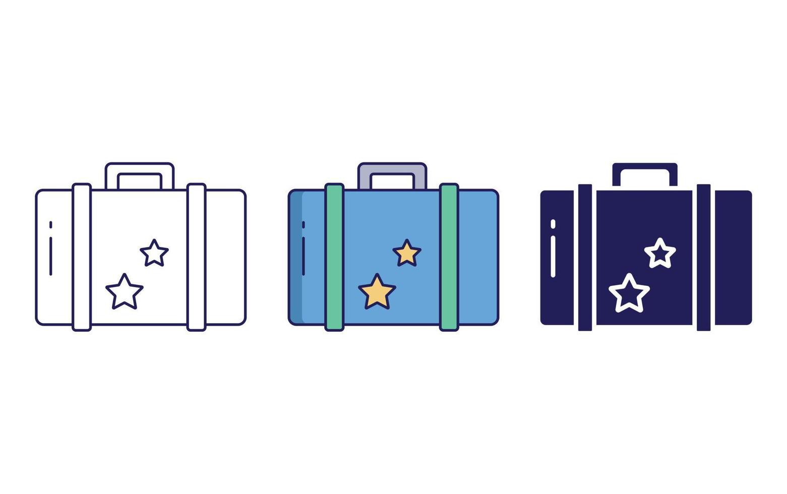 Luggage vector icon