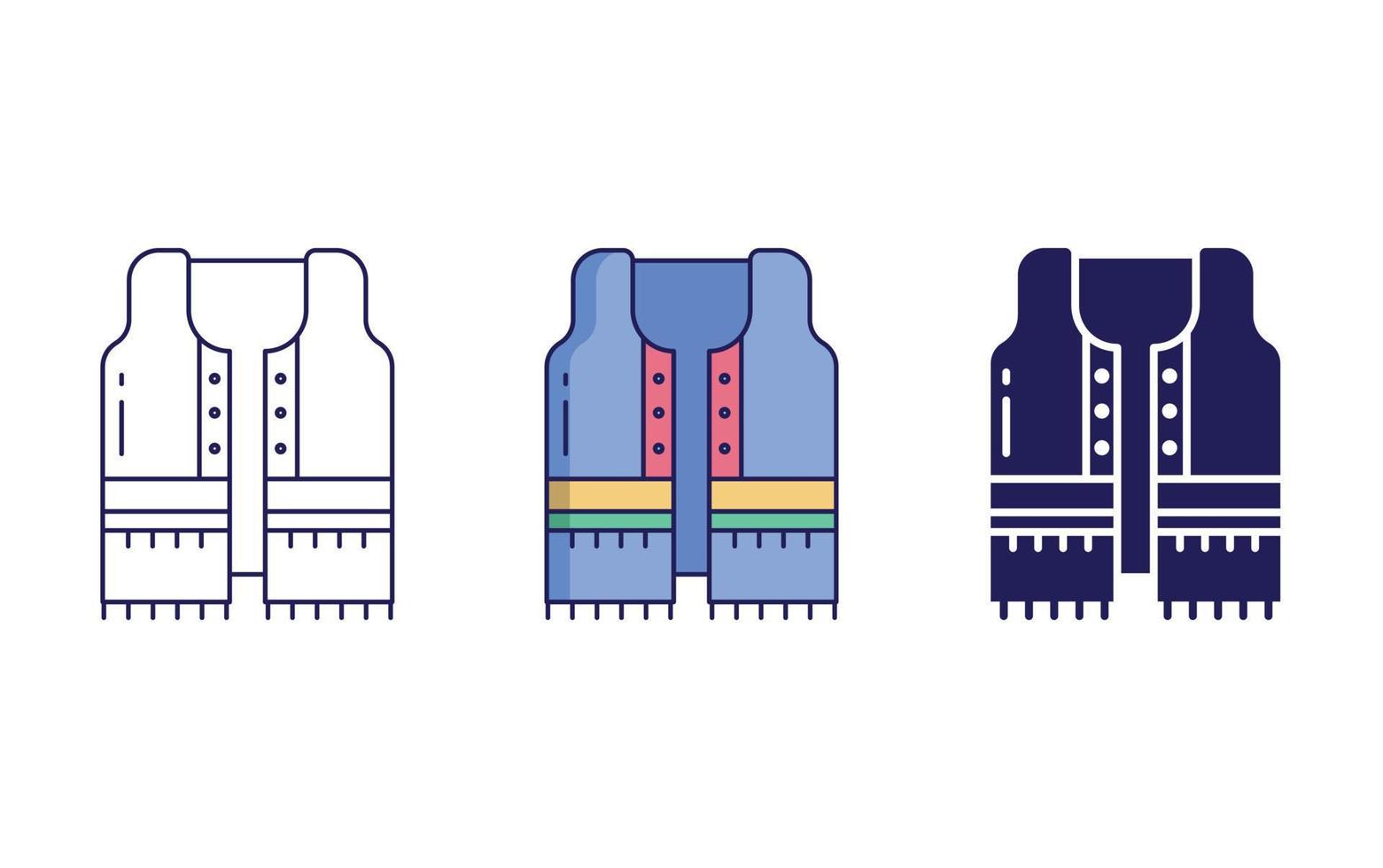 Sleeveless Shirt vector icon