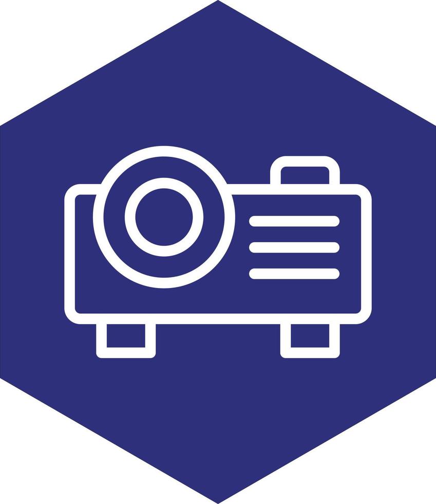 Projector Vector Icon Design