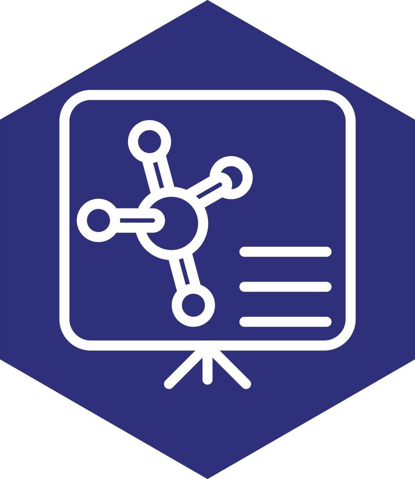 Chemistry Lecture Vector Icon Design