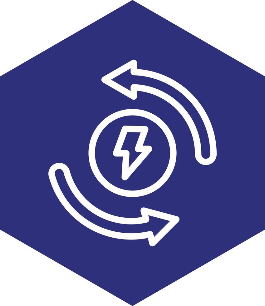 diseño de icono de vector de energía