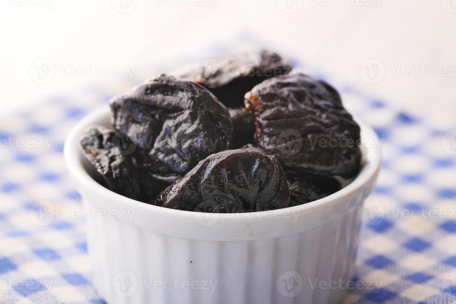 Healthy Natural Dried Plums, prunes photo