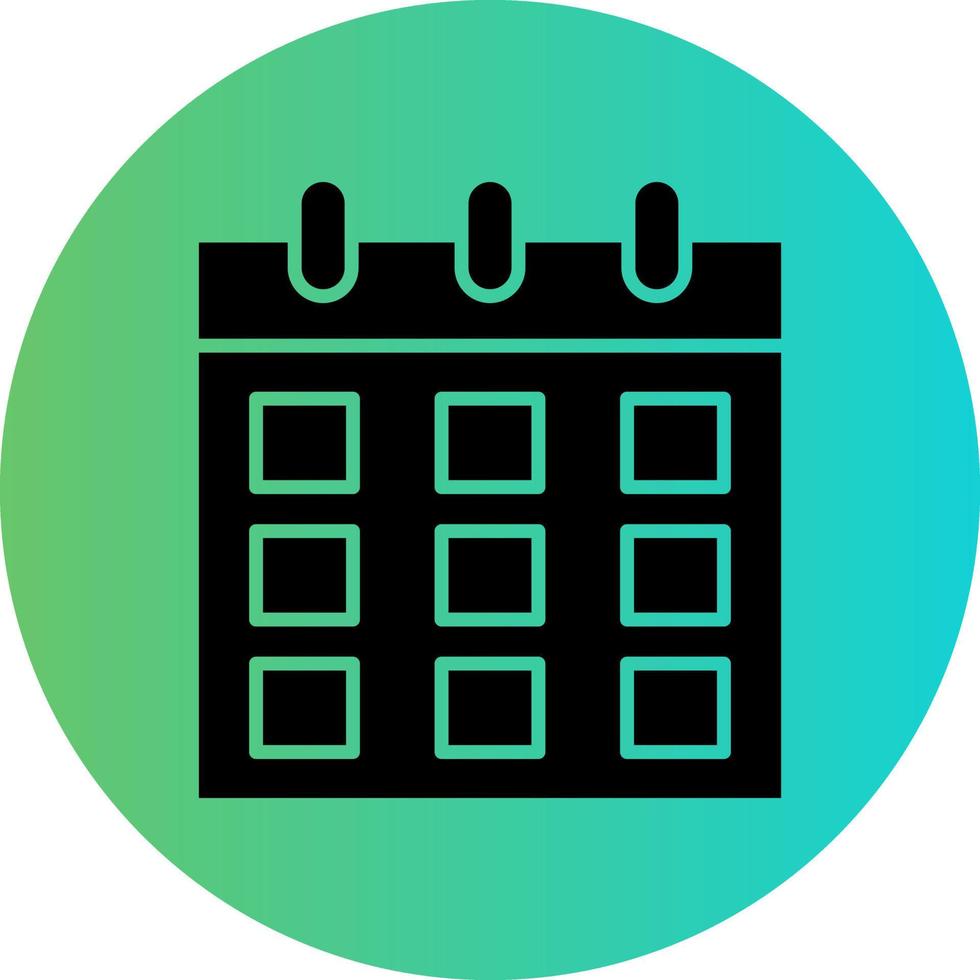 Calender Vector Icon Design