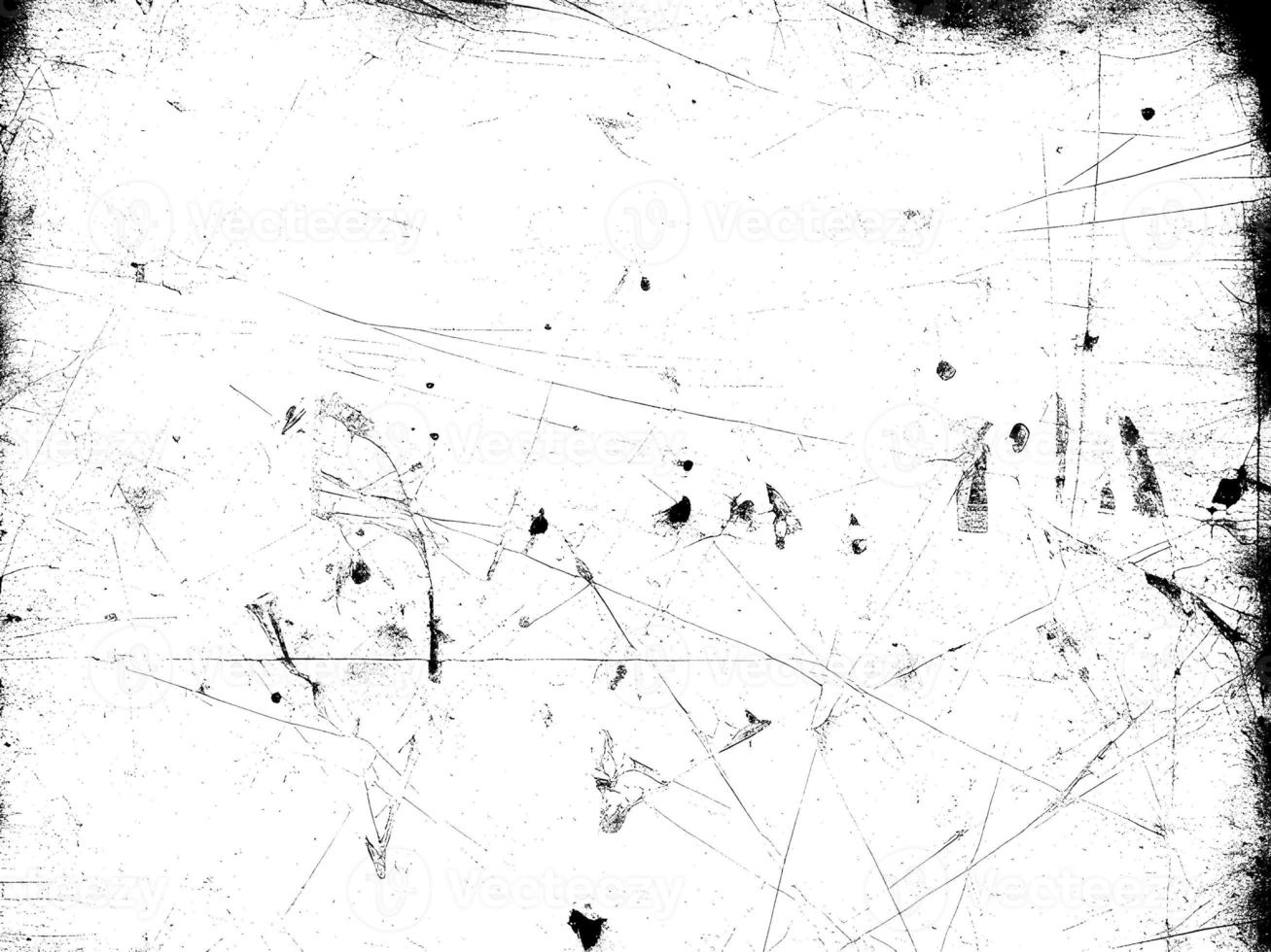 Grunge Concrete Wall Texture with Cracks and Scratches for Design Projects - Rough Urban Surface Background with Vintage Distressed Weathered Grungy Pattern photo