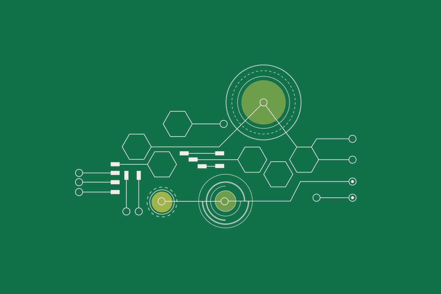 IoT. Internet of Thing element suitable for Industry 4.0 design vector