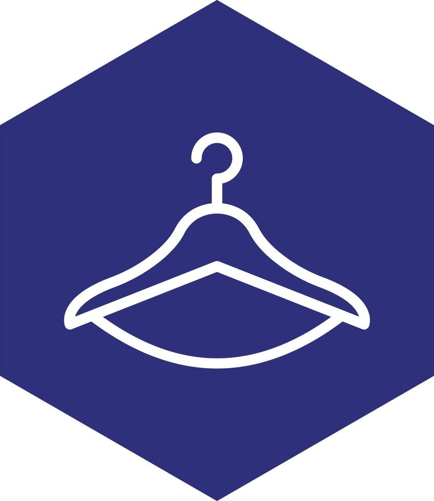 Clothes Hanger Vector Icon Design