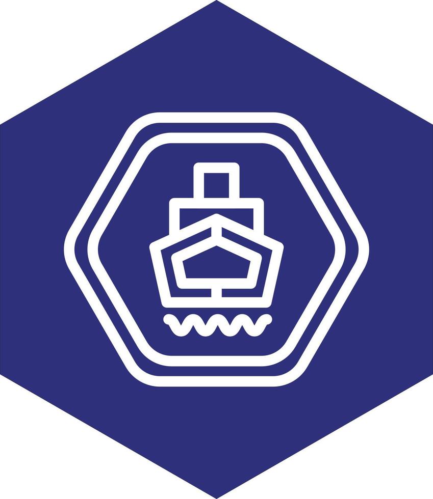 Dock Vector Icon Design