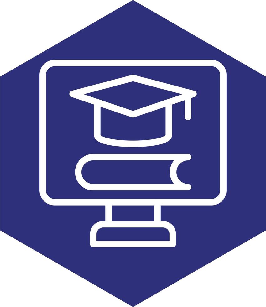 E-learning Vector Icon Design