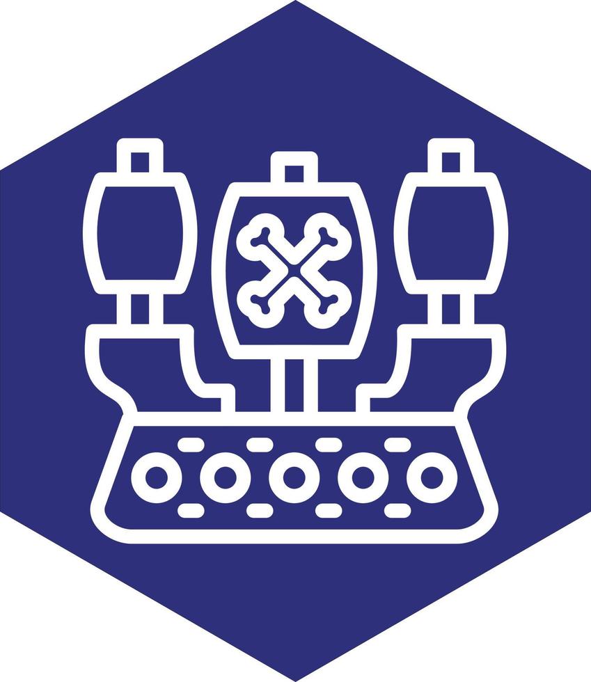 Galleon Vector Icon Design