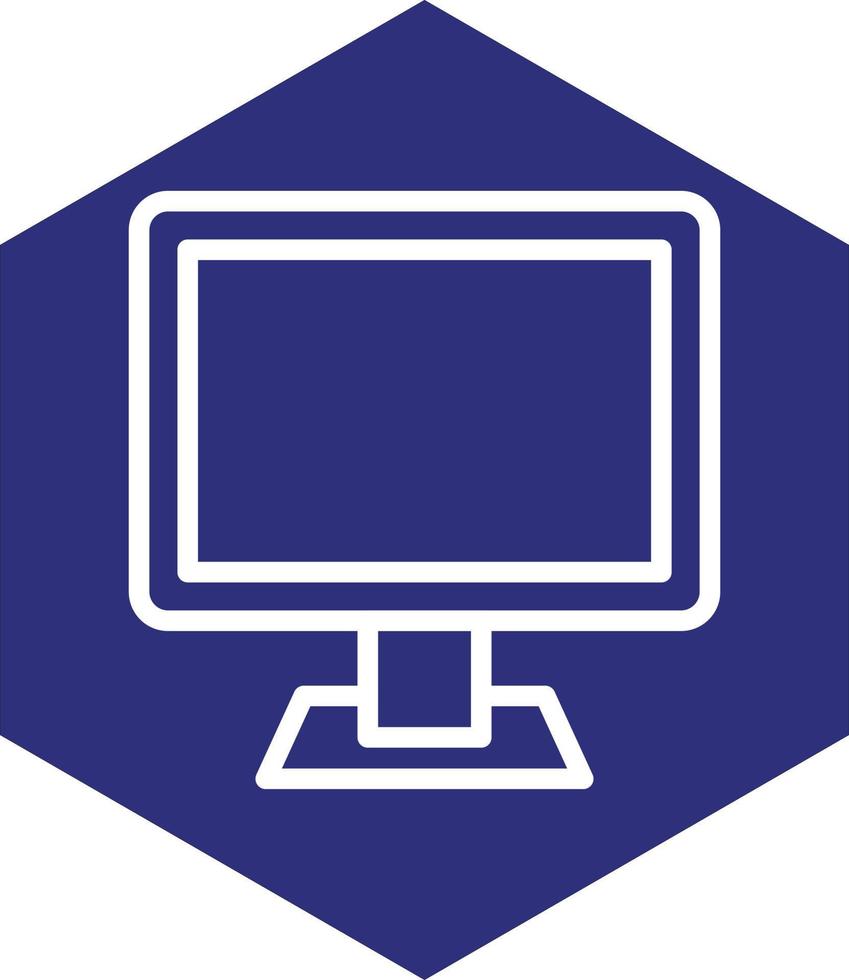 Lcd Vector Icon Design