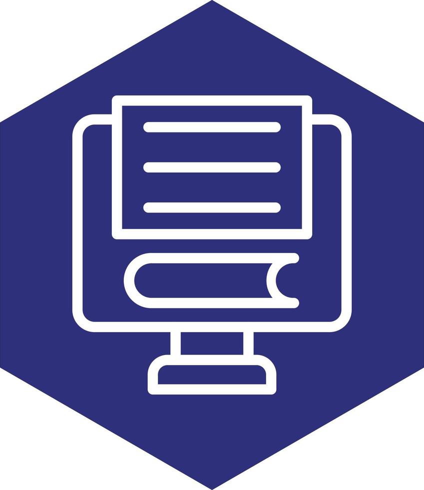 Online Exam Vector Icon Design