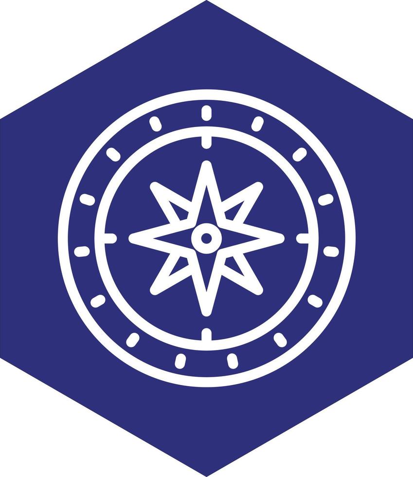 Compass Vector Icon Design