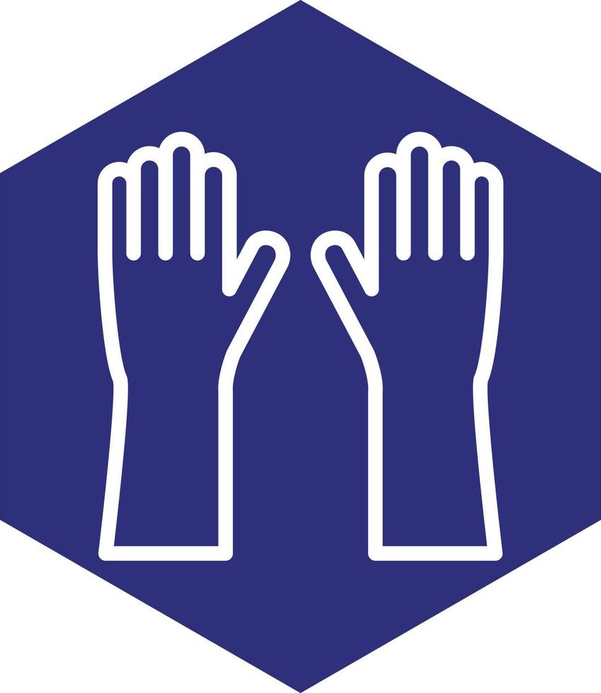 Gloves Vector Icon Design