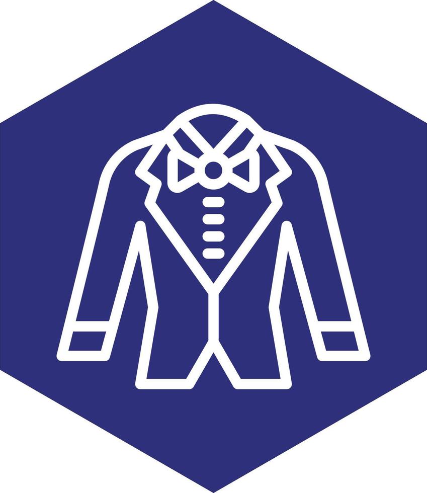 Tuxedo Vector Icon Design